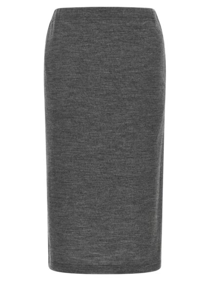 JUNYA WATANABE Mélange Wool Skirt