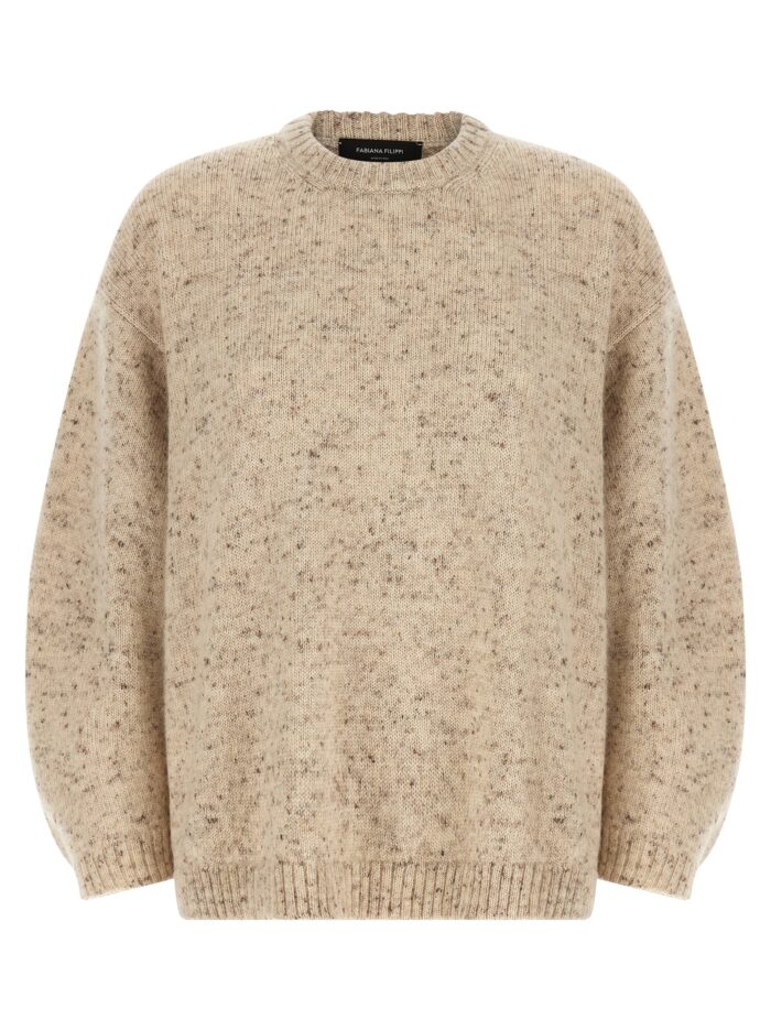 fabiana filippi melange wool sweater Fabiana Filippi Melange Wool Sweater