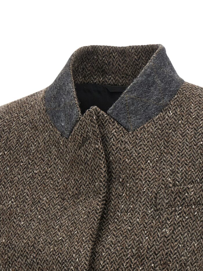 Brunello Cucinelli Sleeveless Blazer With Belt