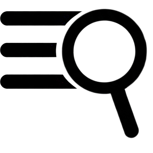 Menu and Search Icon.