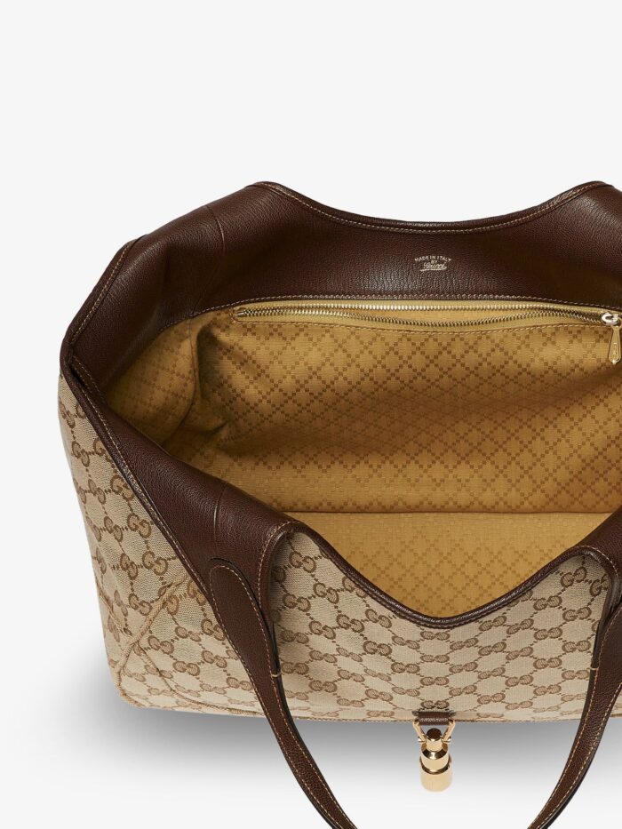 Gucci Mercato GG Fabric Shoulder Bag