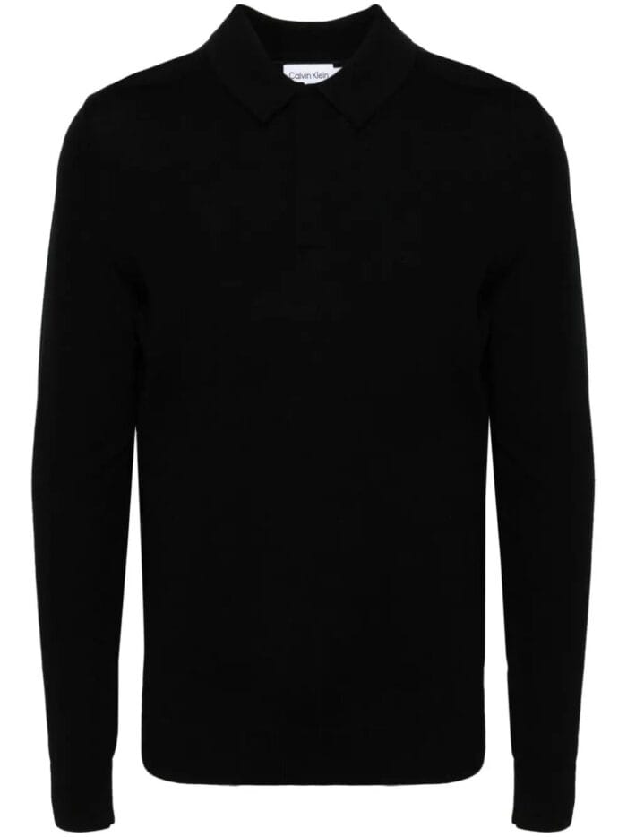 Merino Polo Sweater