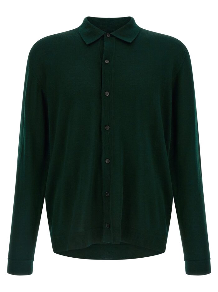roberto collina merino wool cardigan ROBERTO COLLINA Merino Wool Cardigan