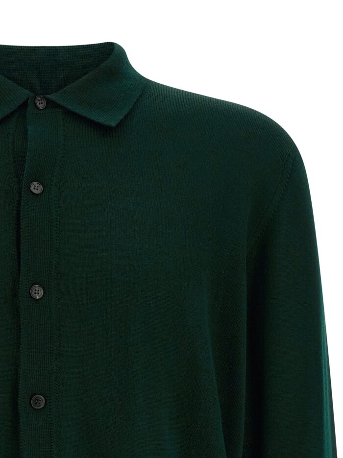 ROBERTO COLLINA Merino Wool Cardigan