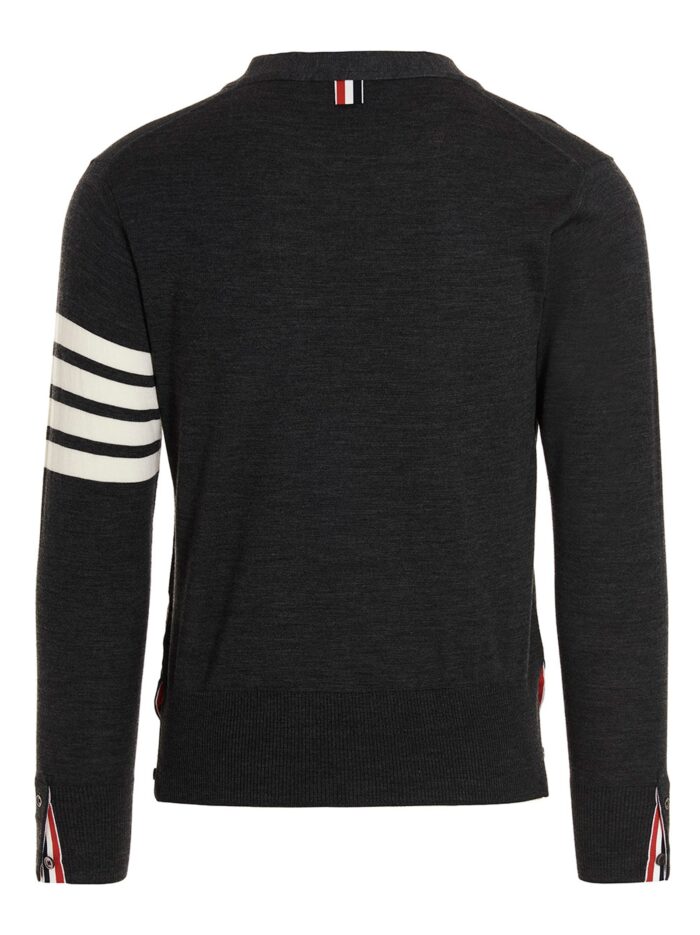 THOM BROWNE Merino Wool Cardigan