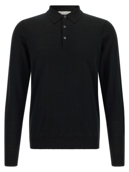 LARMERI STUDIO Merino Wool Polo Shirt