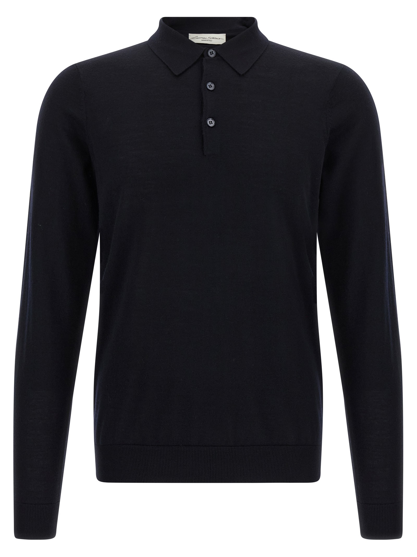 LARMERI STUDIO Merino Wool Polo Shirt