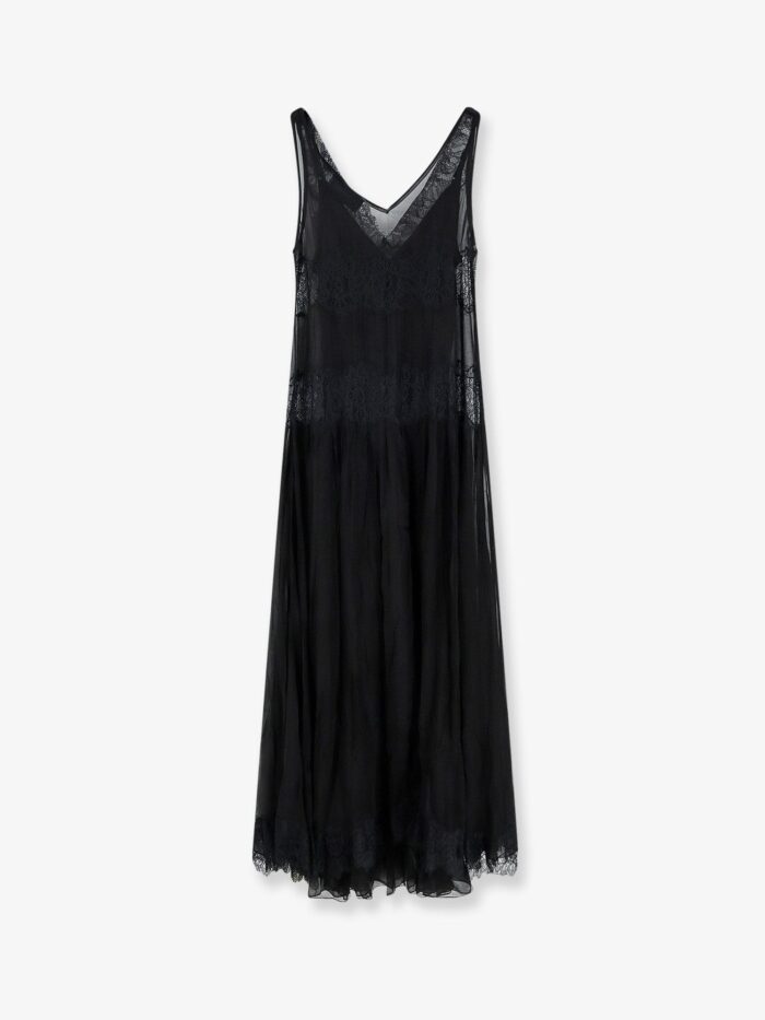 MES DEMOISELLES Domenica Viscose Long Dress