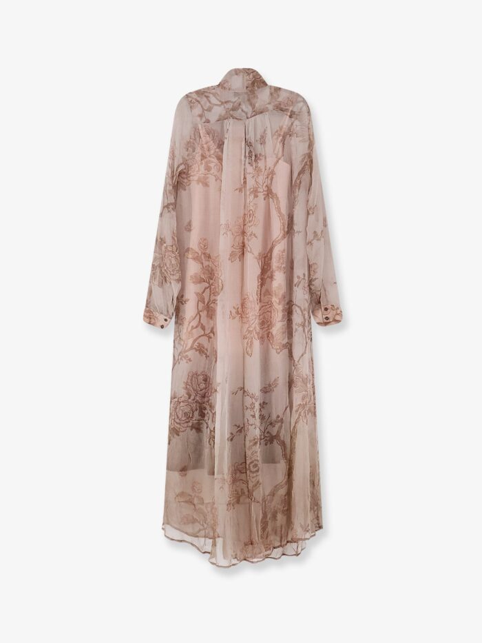 MES DEMOISELLES Grace Long Viscose Dress