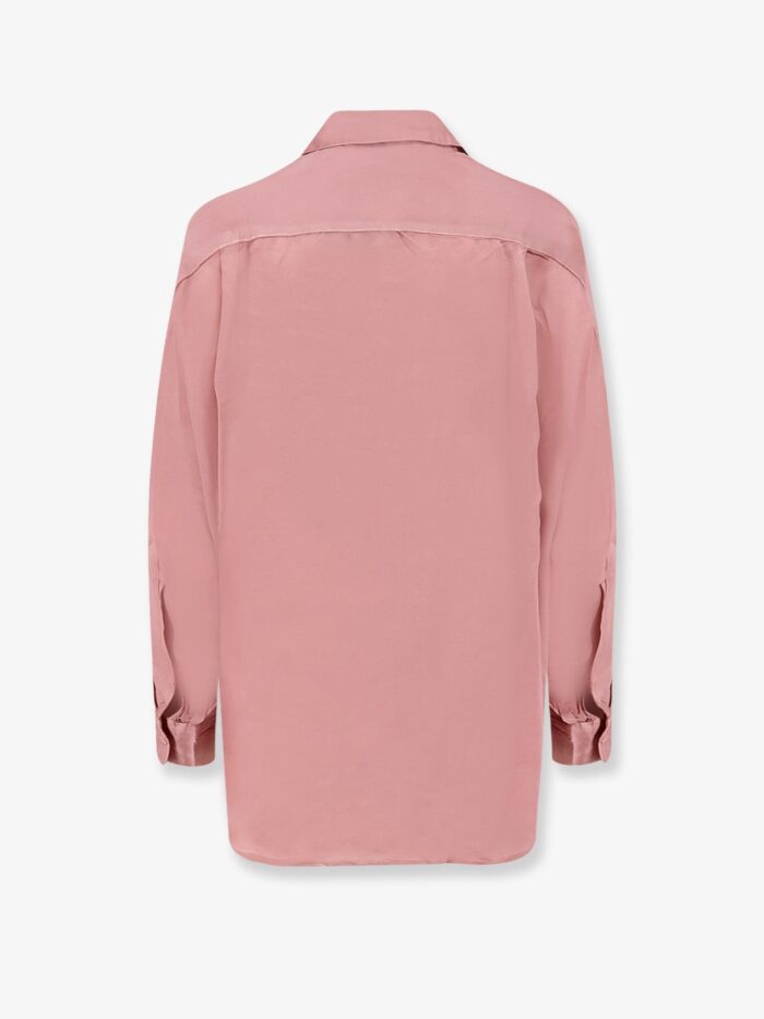 MES DEMOISELLES Prune Viscose Shirt