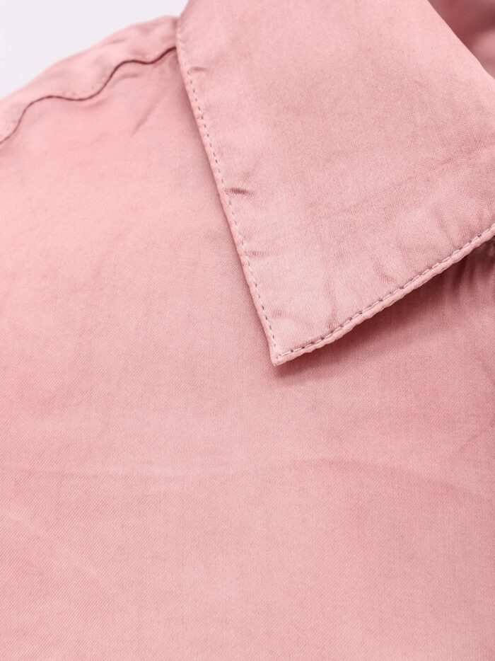 MES DEMOISELLES Prune Viscose Shirt