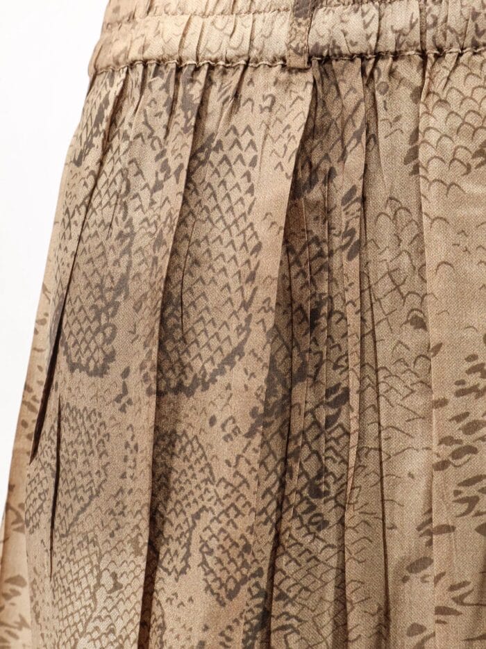 MES DEMOISELLES Silk Trousers