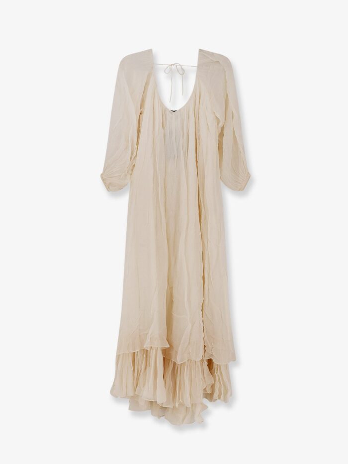 MES DEMOISELLES Viscose Crash Long Dress