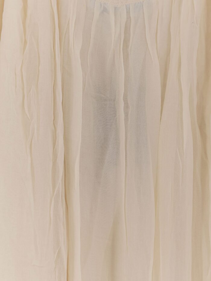 MES DEMOISELLES Viscose Crash Long Dress