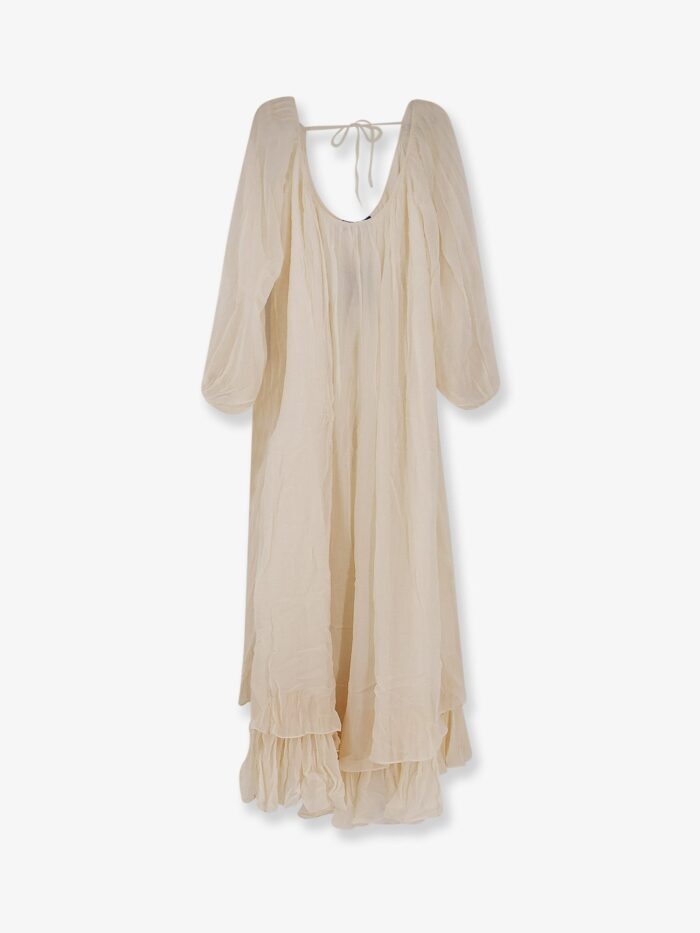 MES DEMOISELLES Viscose Crash Long Dress