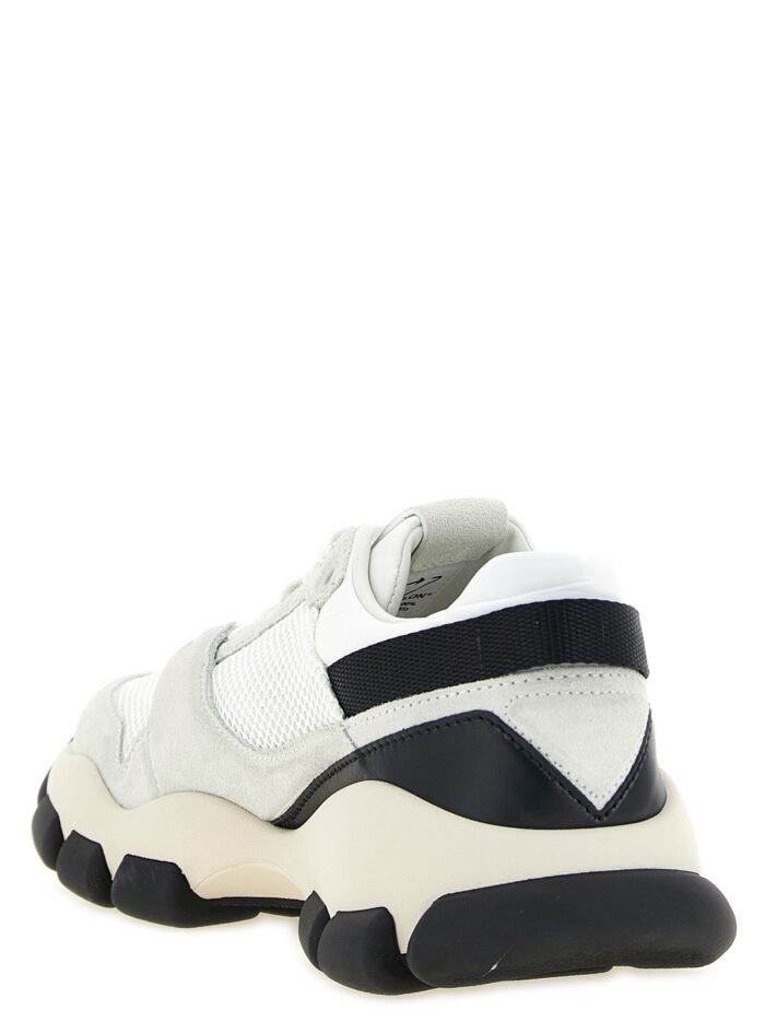 PRADA Mesh And Suede Sneakers