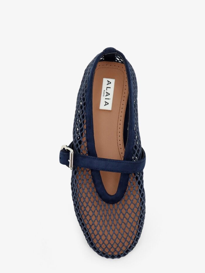 ALAIA Mesh Ballet Flats