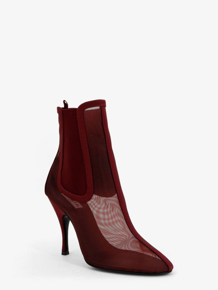 ALAIA Mesh Chelsea Boots