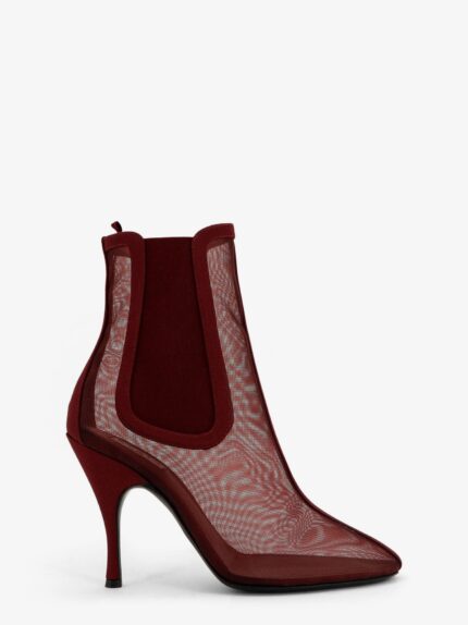 ALAIA Mesh Chelsea Boots