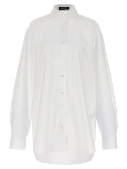 RAF SIMONS Mesh Insert Shirt