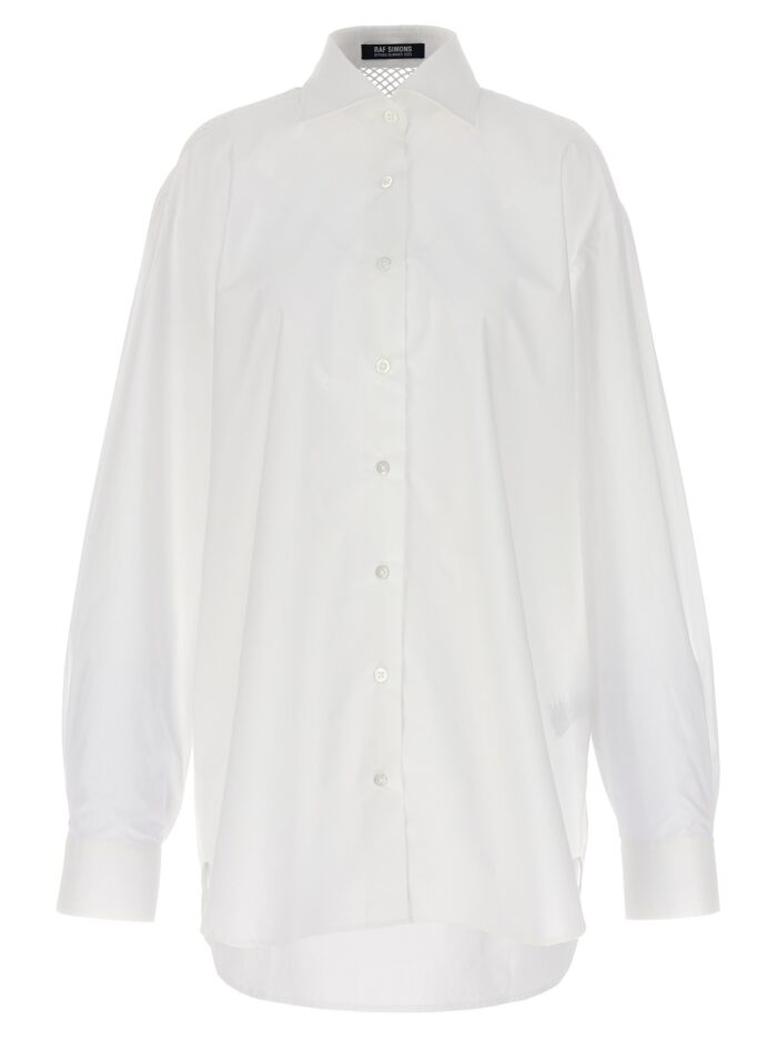 raf simons mesh insert shirt RAF SIMONS Mesh Insert Shirt