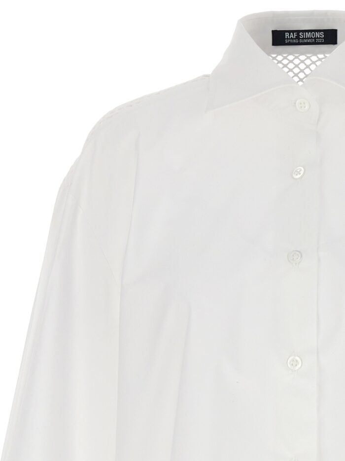 RAF SIMONS Mesh Insert Shirt
