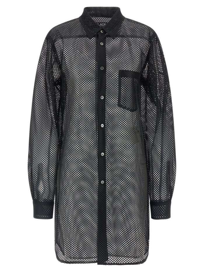 comme des garcons black mesh shirt COMME DES GARCONS BLACK Mesh Shirt