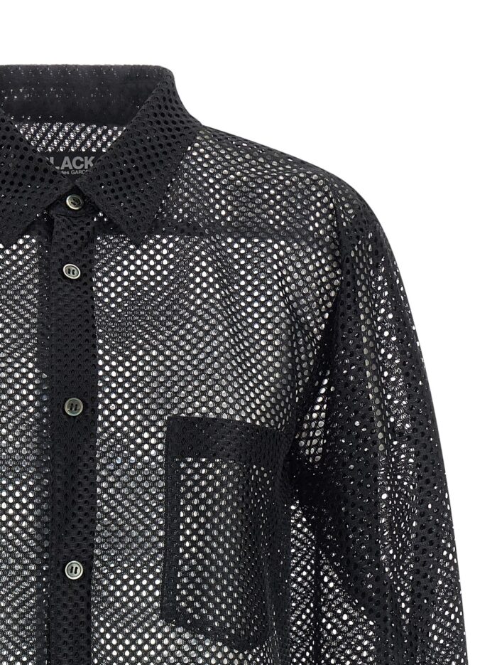 COMME DES GARCONS BLACK Mesh Shirt
