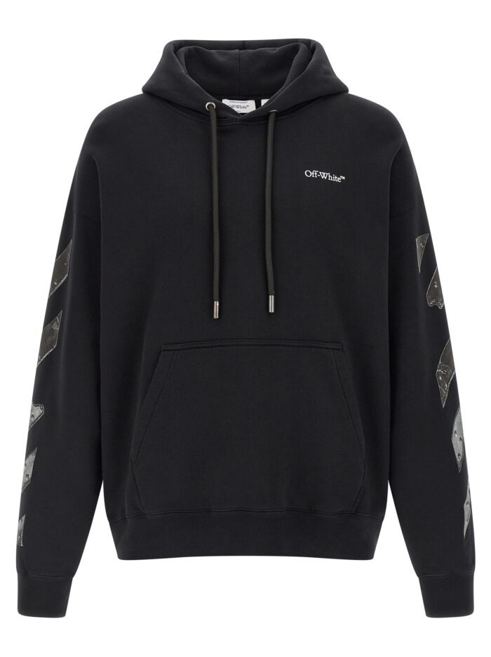 off white 'metal arrow skate' hoodie Off-white 'Metal Arrow Skate' Hoodie