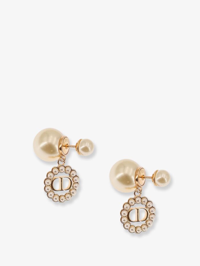 Metal Dior Tribales Earrings With Gold Finishes