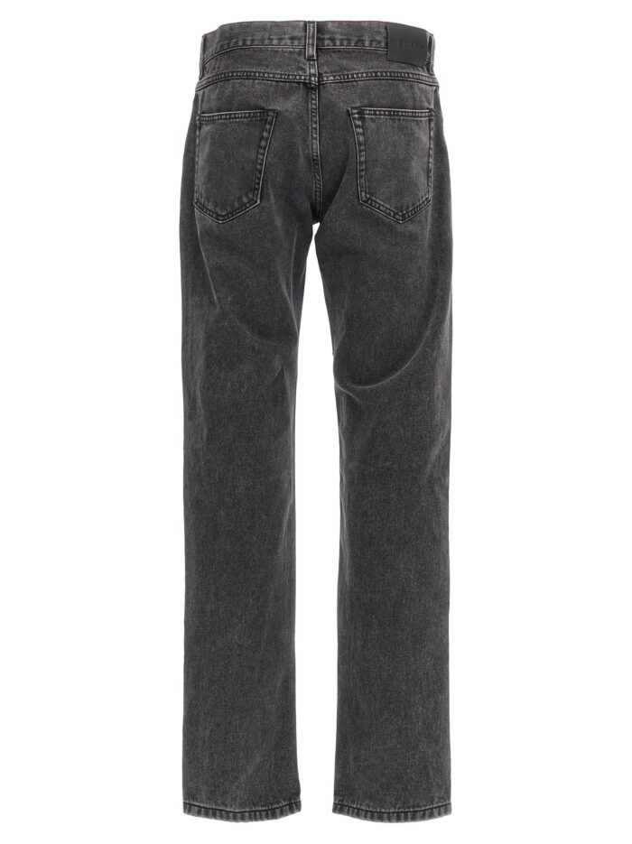 MCQUEEN Metal Plate Jeans