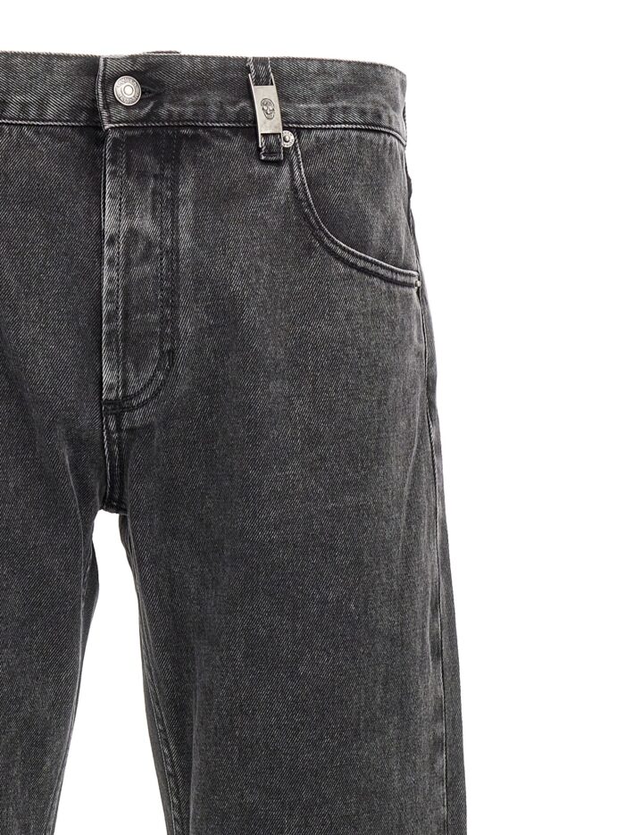 MCQUEEN Metal Plate Jeans