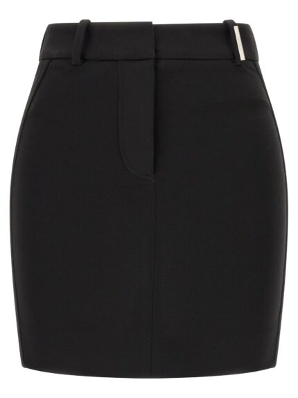The Attico Metal Plate Skirt