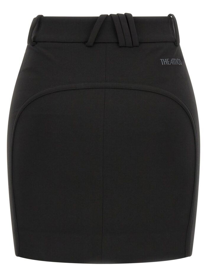 The Attico Metal Plate Skirt