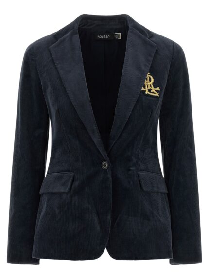 LAUREN RALPH LAUREN Metal Wire Embroidery Blazer