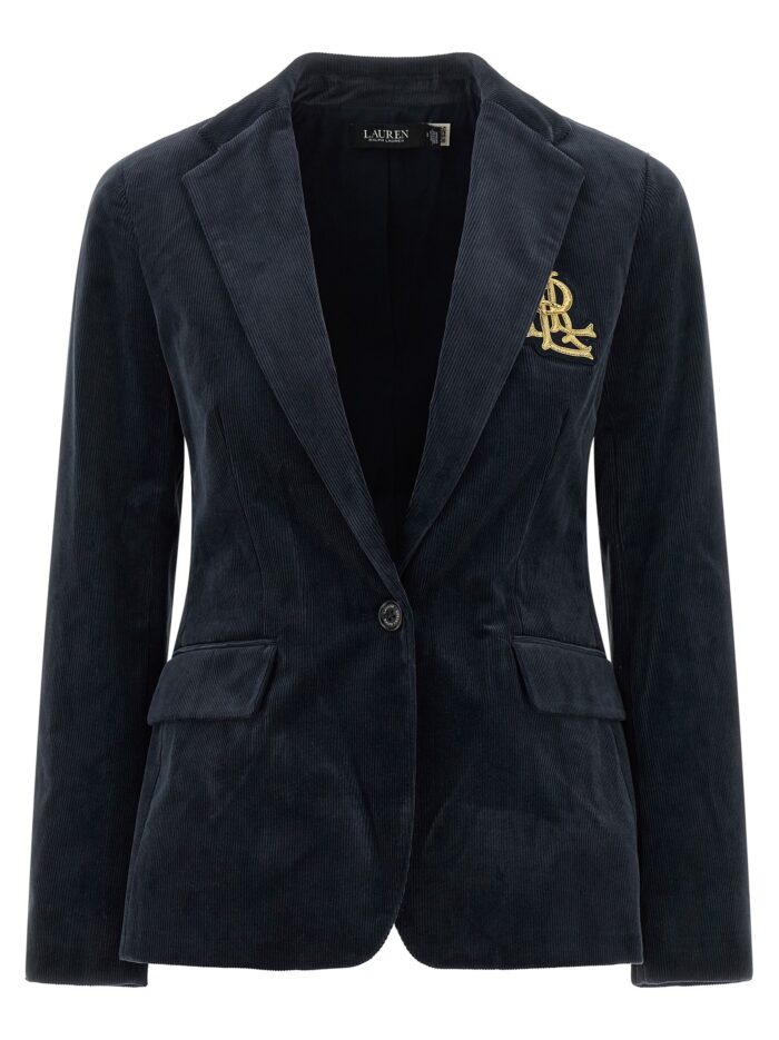 lauren ralph lauren metal wire embroidery blazer LAUREN RALPH LAUREN Metal Wire Embroidery Blazer