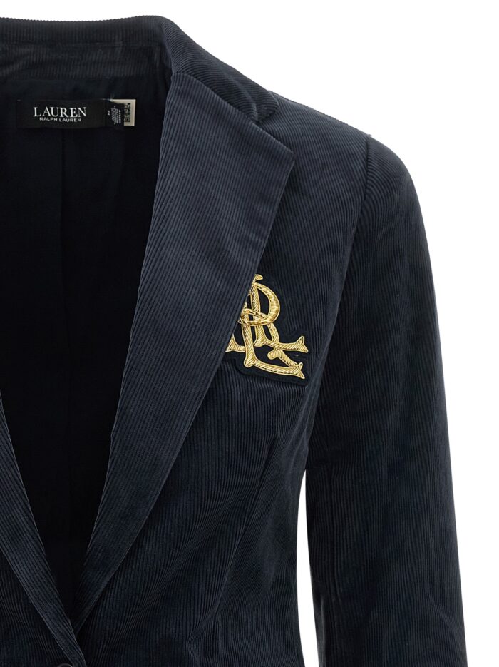 LAUREN RALPH LAUREN Metal Wire Embroidery Blazer