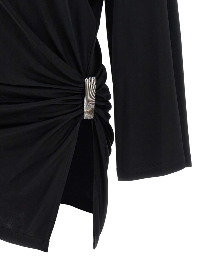 The Attico Metallic Detail Dress