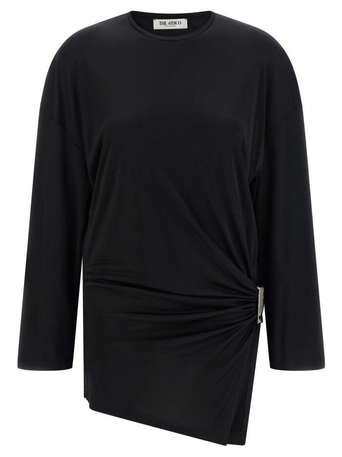 the attico metallic detail dress The Attico Metallic Detail Dress