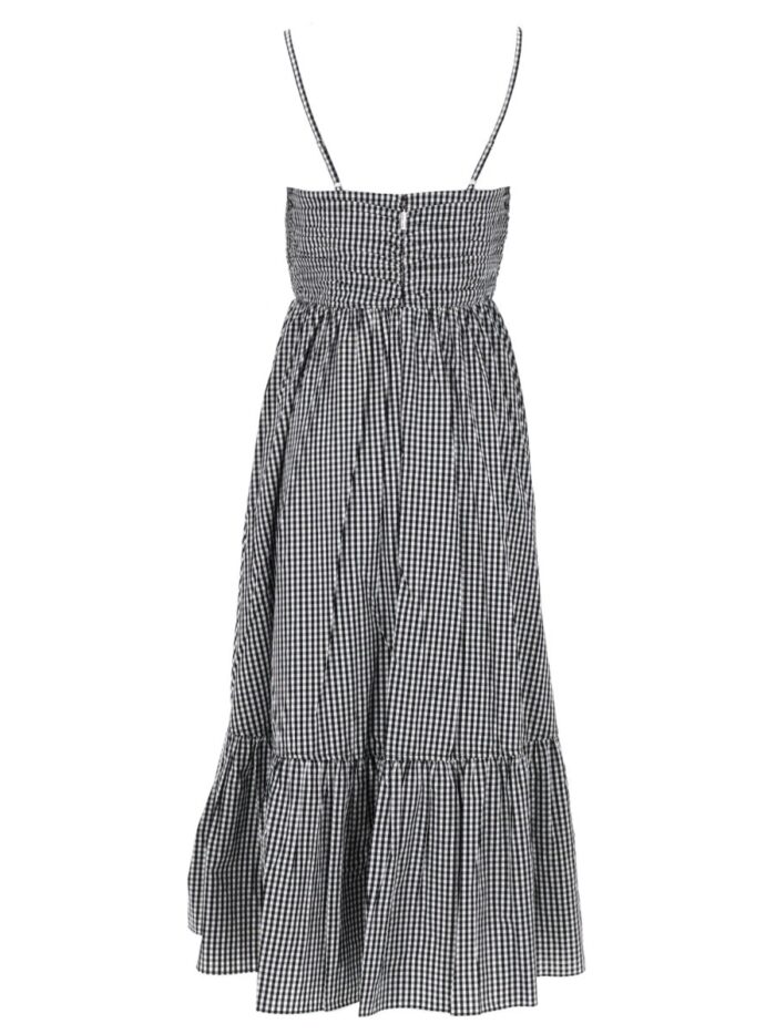 MICHAEL BY MICHAEL KORS ABITO LONGUETTE IN COTONE A QUADRETTI