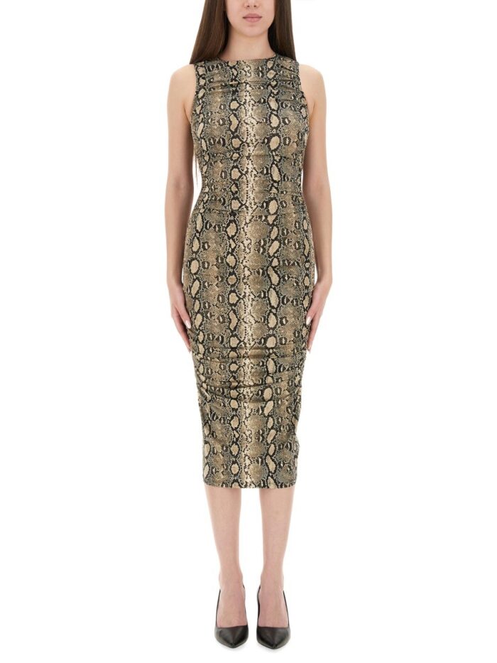 MICHAEL BY MICHAEL KORS ANIMAL PRINT DRESS