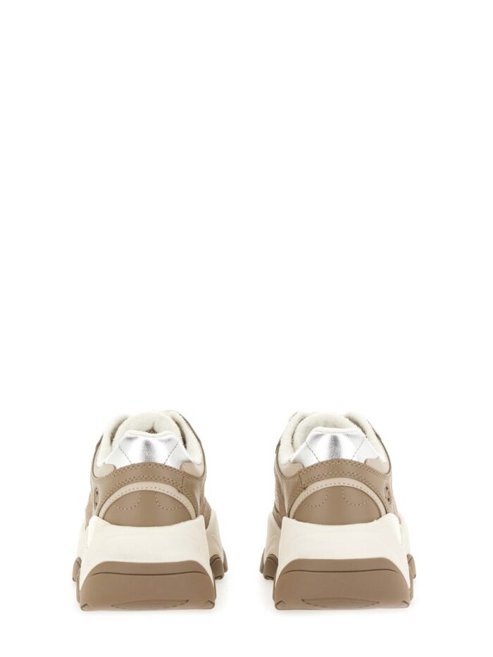 MICHAEL BY MICHAEL KORS "ATLAS" LEATHER SNEAKER