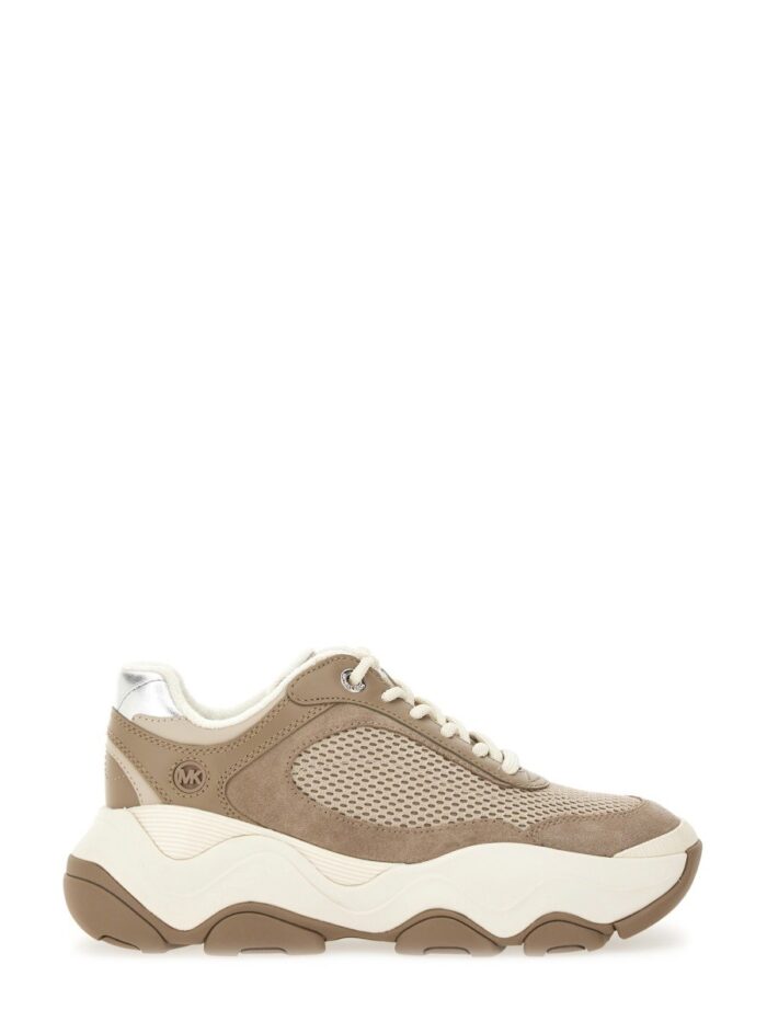 MICHAEL BY MICHAEL KORS "ATLAS" LEATHER SNEAKER