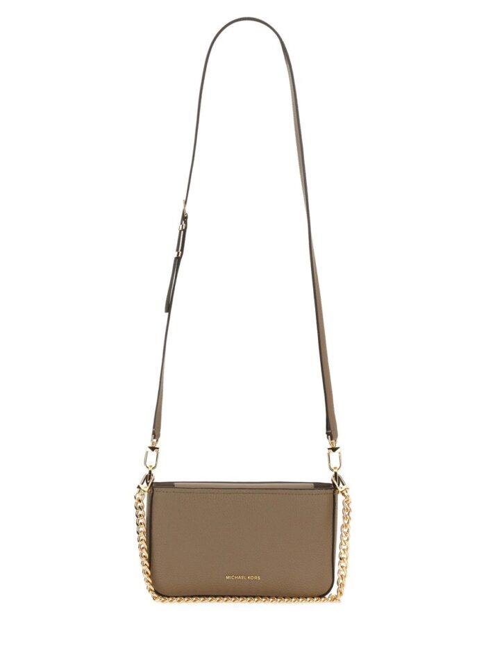 MICHAEL BY MICHAEL KORS "BRYANT SMALL" CONVERTIBLE CLUTCH BAG