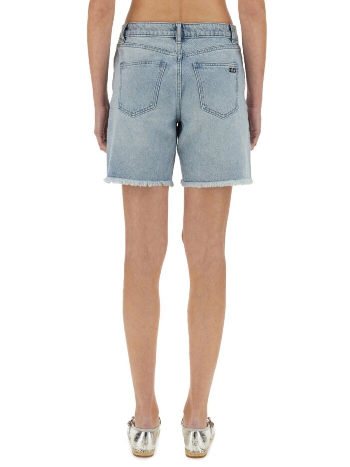 michael by michael kors denim boyfriend shorts MICHAEL BY MICHAEL KORS DENIM BOYFRIEND SHORTS