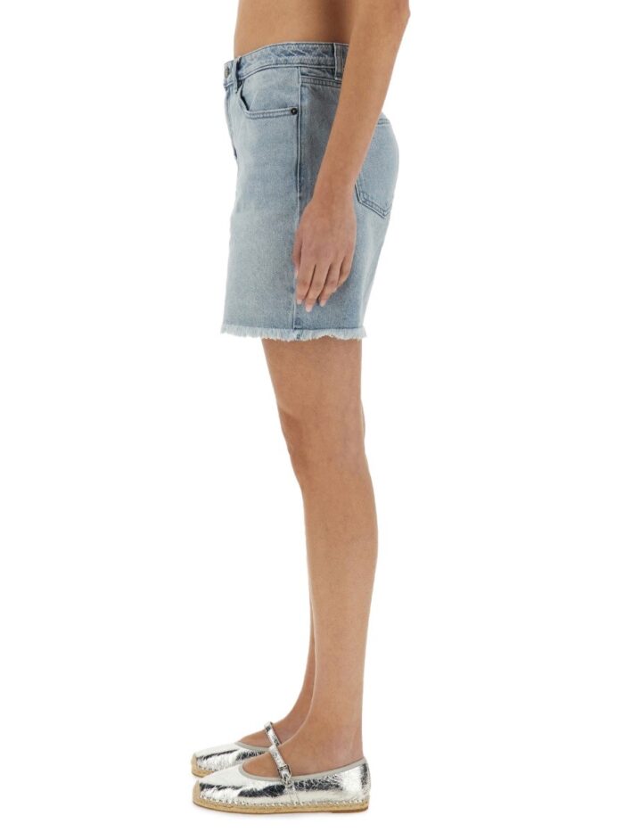 michael by michael kors denim boyfriend shorts MICHAEL BY MICHAEL KORS DENIM BOYFRIEND SHORTS