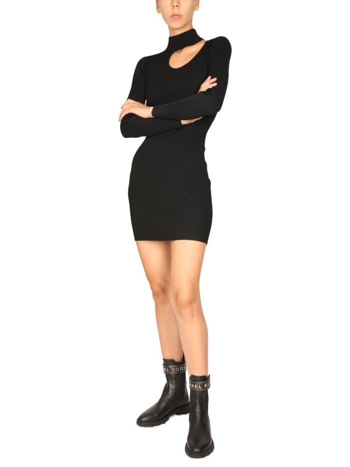 MICHAEL BY MICHAEL KORS DRESS WITH CUT OUT DETAIL