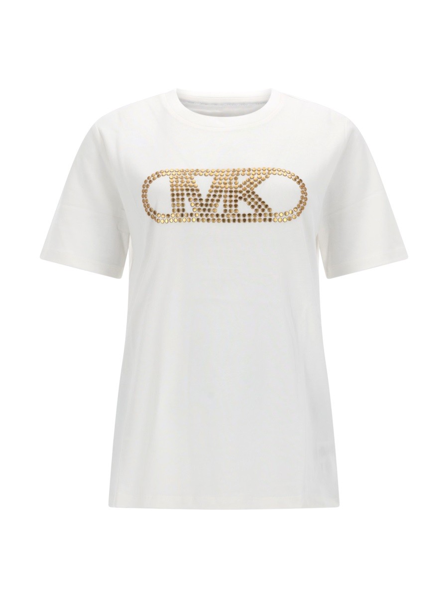 MICHAEL BY MICHAEL KORS "EMPIRE STUD" T-SHIRT
