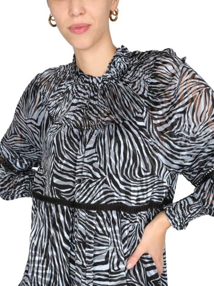 MICHAEL BY MICHAEL KORS FLOUNCE DRESS