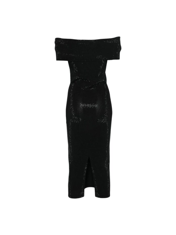 MICHAEL BY MICHAEL KORS KNITTED MIDI DRESS